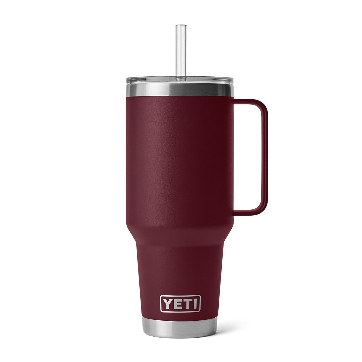 Yeti Rambler 42 oz. Straw Mug Image in Wild Vine Red