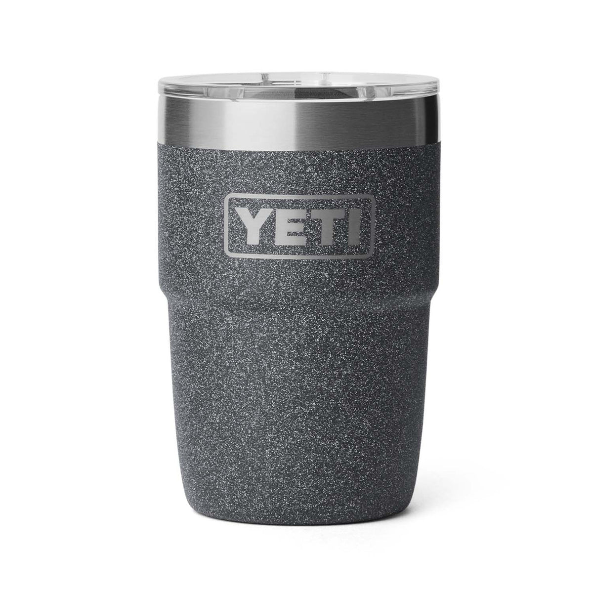 Yeti Rambler 8 oz. Ceramic-Lined Stackable Cup Image in Black Stone