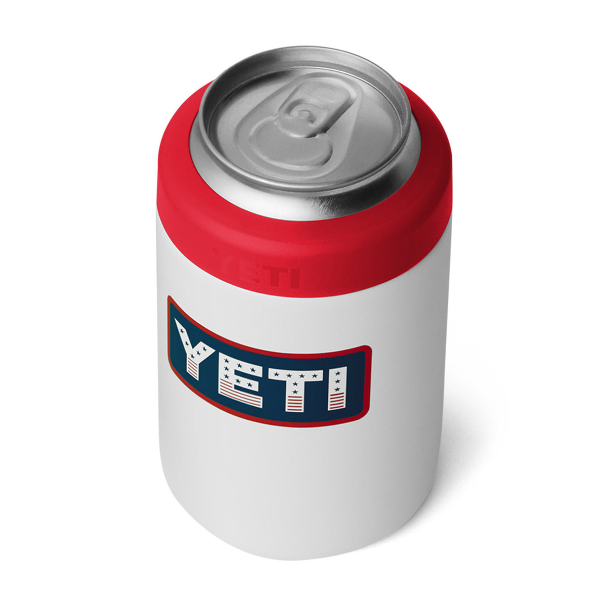 Top Image of the Yeti Rambler 12 oz. Colster 2.0 with Colored-Matched Gasket.