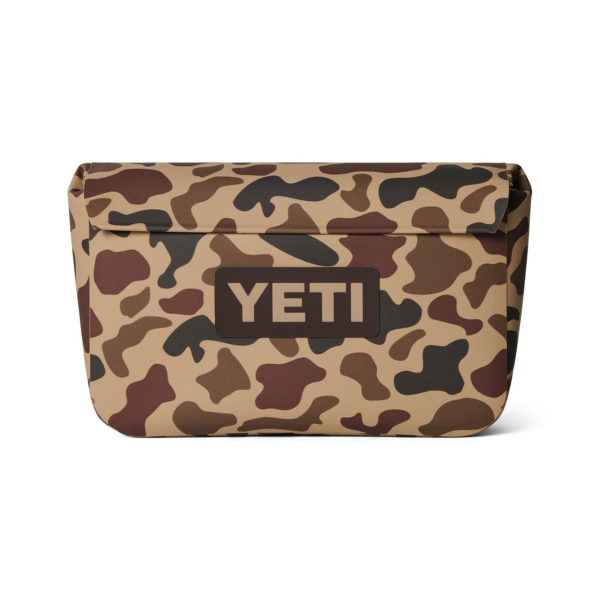 Yeti Sidekick Dry 3L Gear Case Front Image in Wetlands Camo