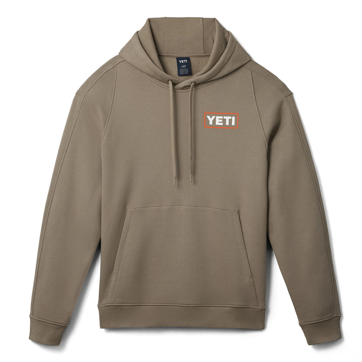 Yeti Wetlands Logo Badge Fleece Hoodie Front Product Image