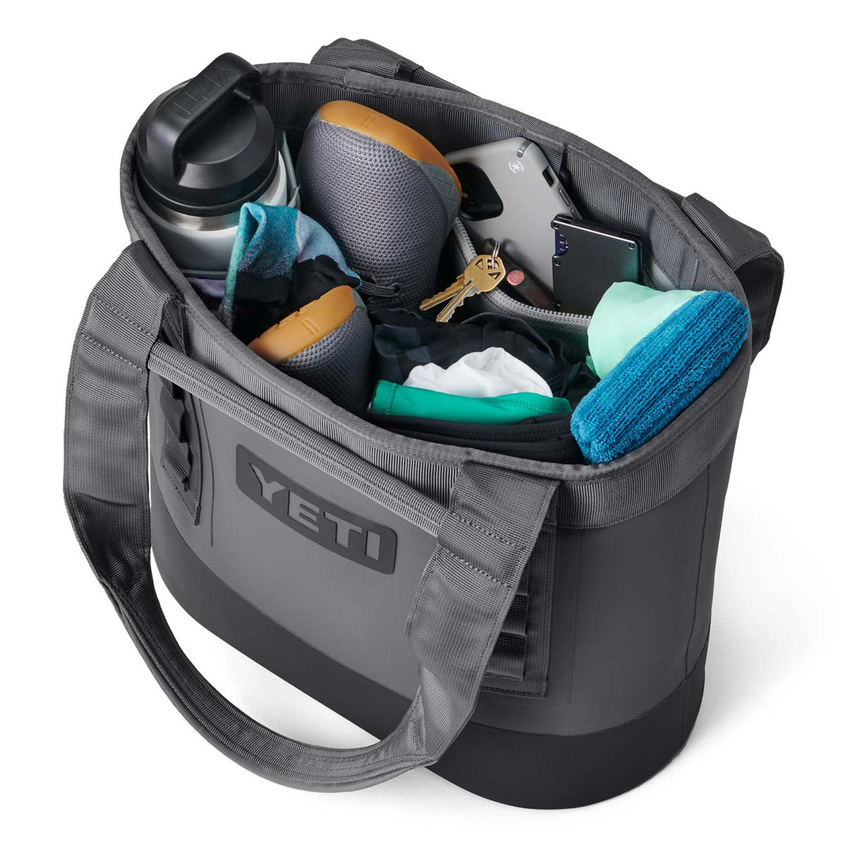 Yeti Camino 20 Carryall Tote Bag Filled Image.