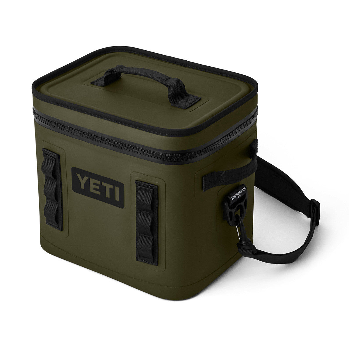 Yeti Hopper Flip 12 Soft Cooler Front Angled Image.