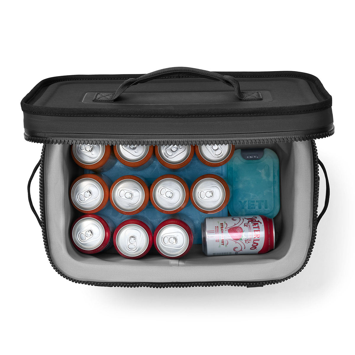Yeti Hopper Flip 18 Soft Cooler Top Image.