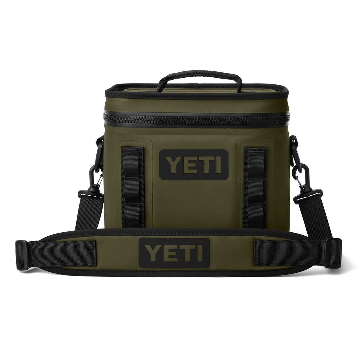 Image of the Yeti Hopper Flip 8 Soft Cooler in Olive Black