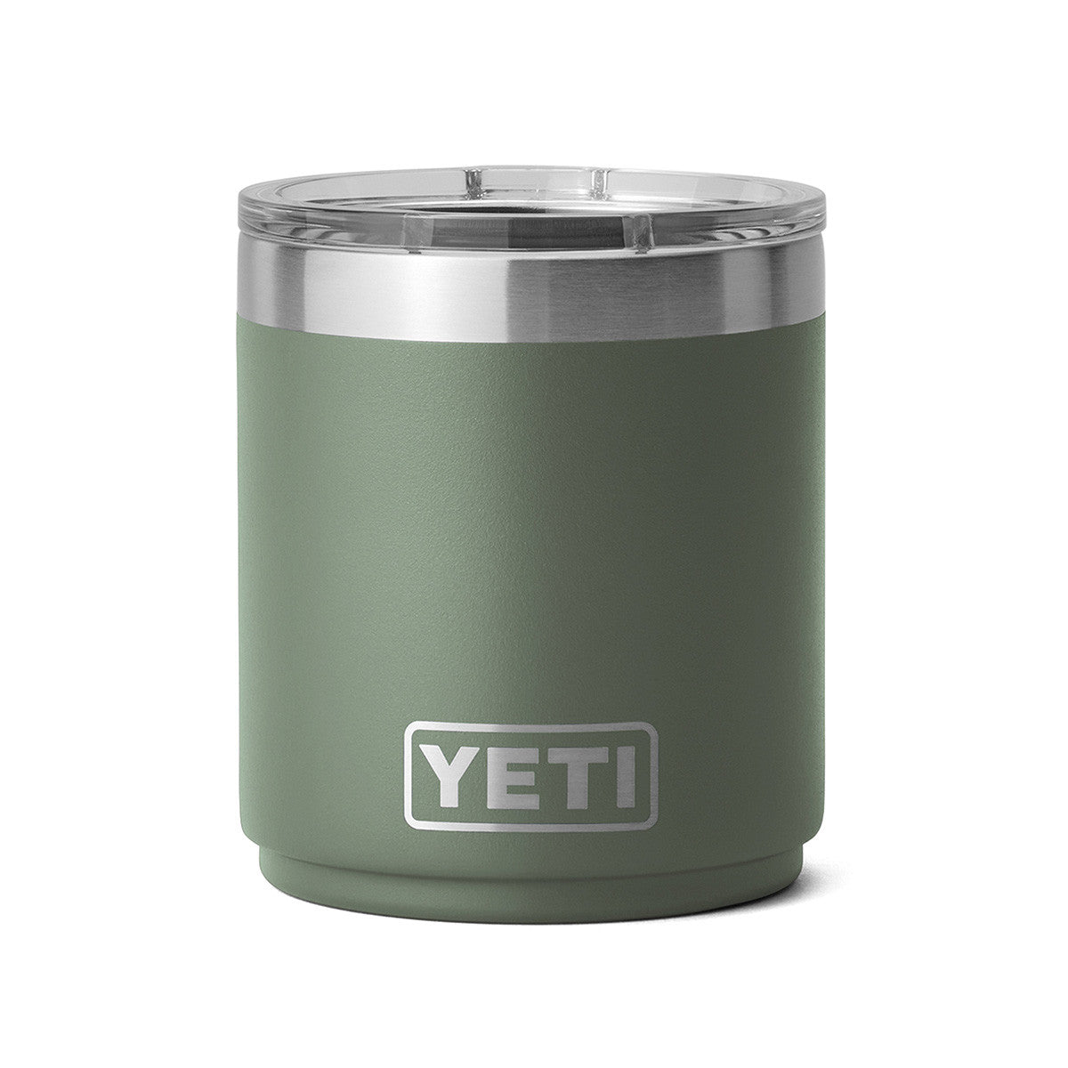 Yeti Rambler 10 oz. Stackable Lowball 2.0 Image in Camp Green
