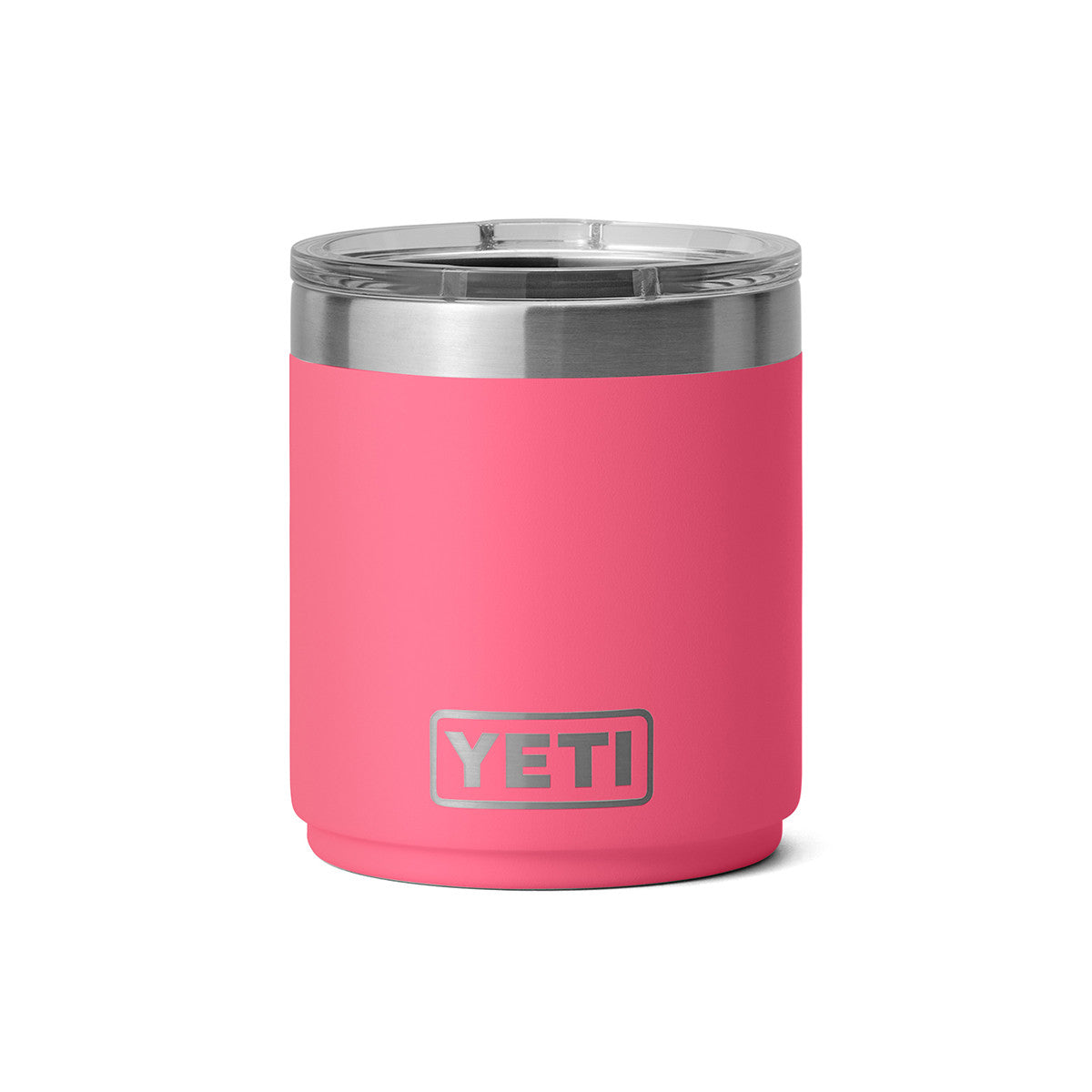 Yeti Rambler 10 oz. Stackable Lowball 2.0 Image in Tropical Pink