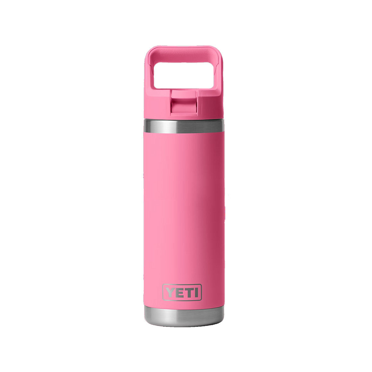 Rambler 18 oz. Water Bottle with Color-Matched Straw Cap in Pink