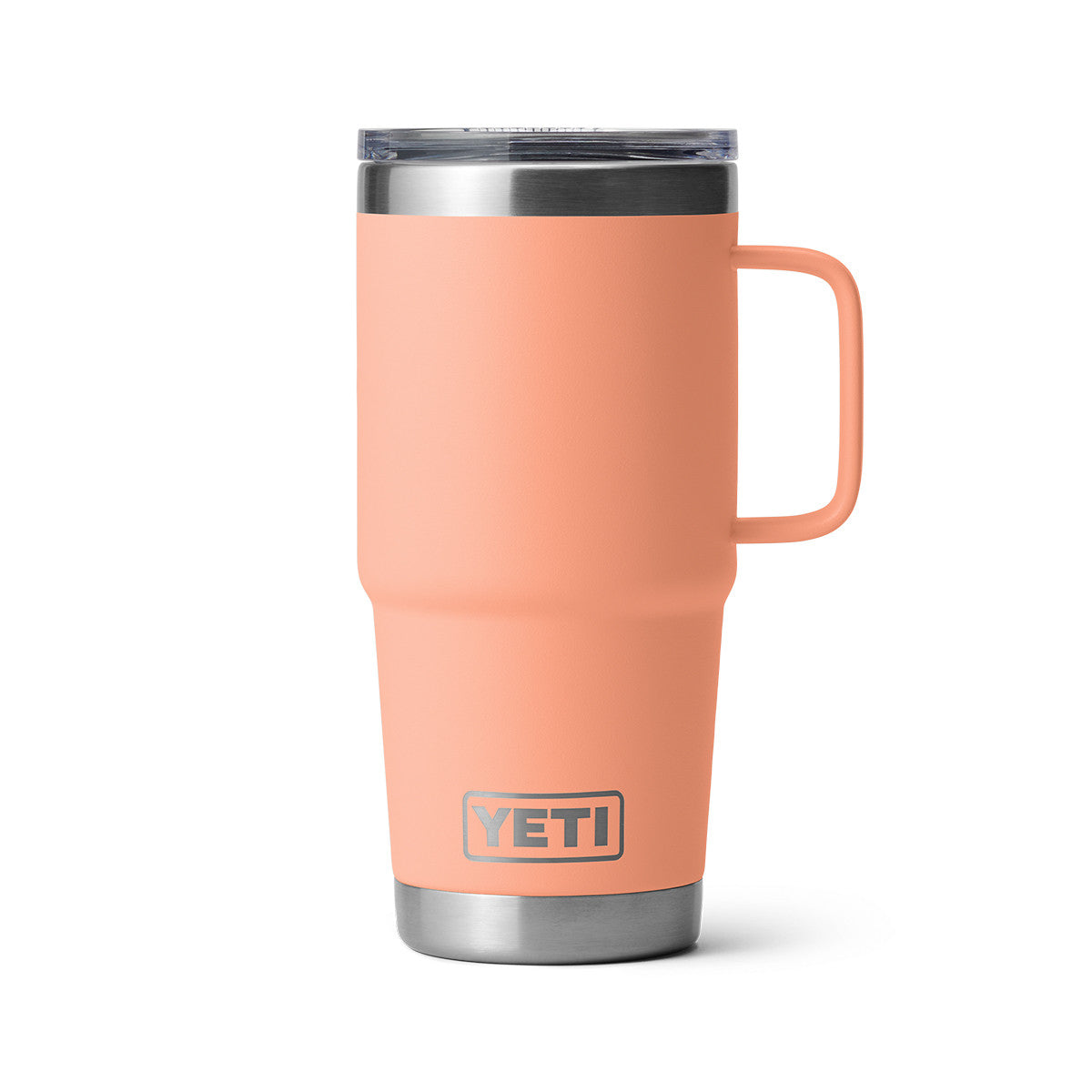 Rambler 20 oz. Travel Mug with Stronghold Lid Image in Peach