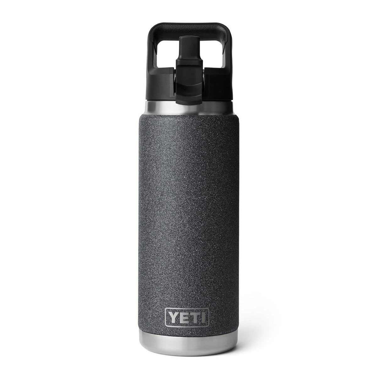 Yeti Rambler 26 oz. Water Bottle with Color-Matched Straw Cap Lid Open Image