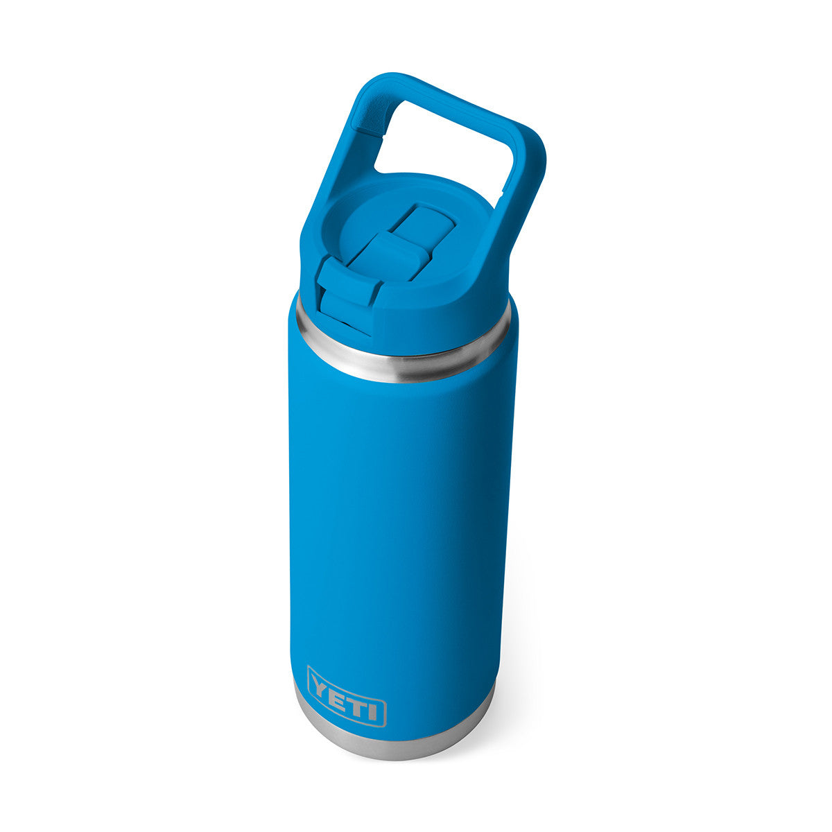Yeti Rambler 26 oz. Water Bottle with Color-Matched Straw Cap Top Image