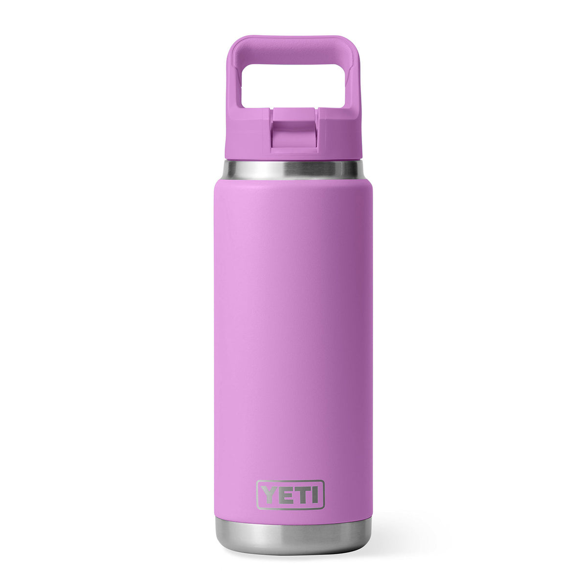 Yeti Rambler 26 oz. Water Bottle with Color-Matched Straw Cap Image in Desert Bloom