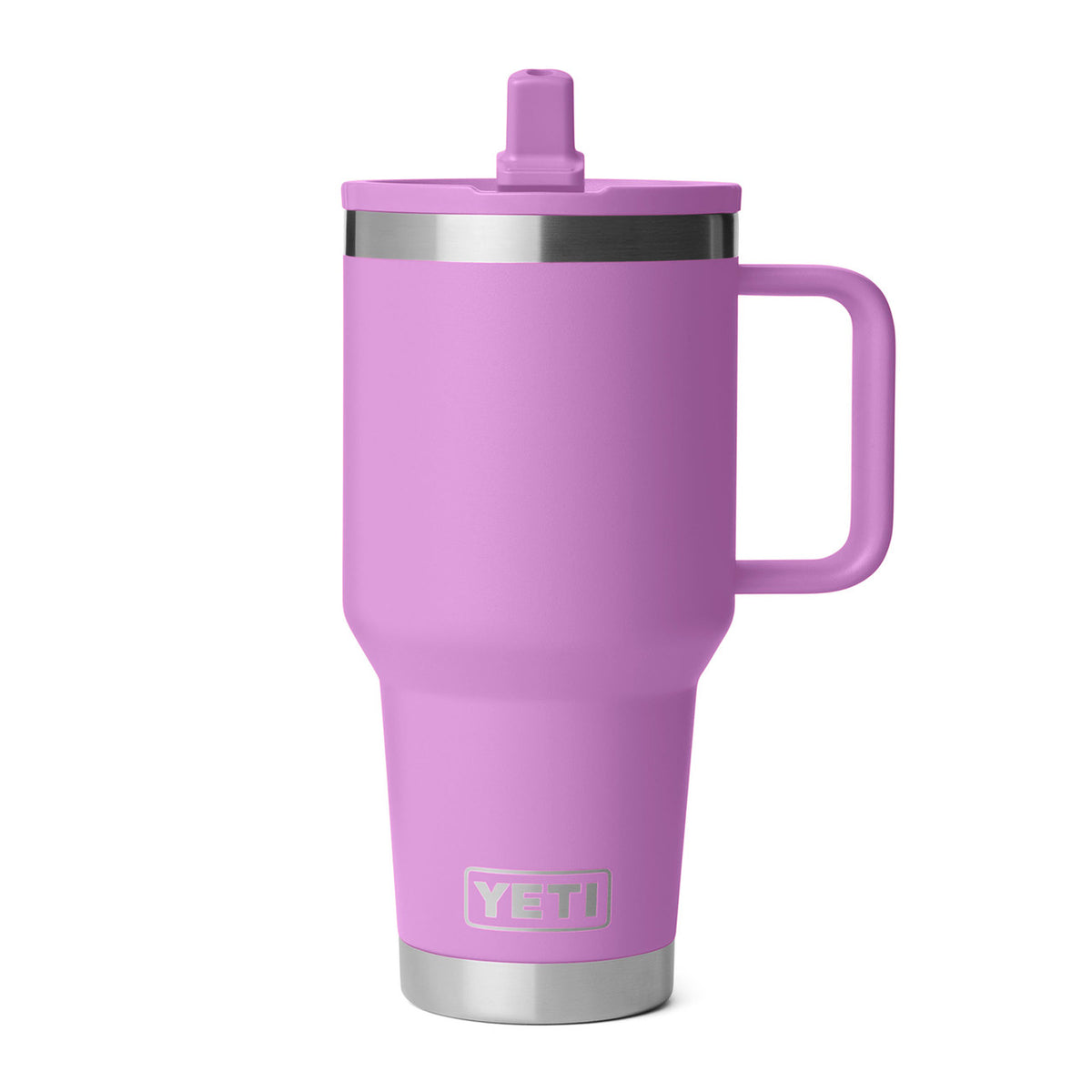 Image of the Yeti Rambler 30 oz. Travel Straw Mug with Color-Matched Straw Lid in Desert Bloom