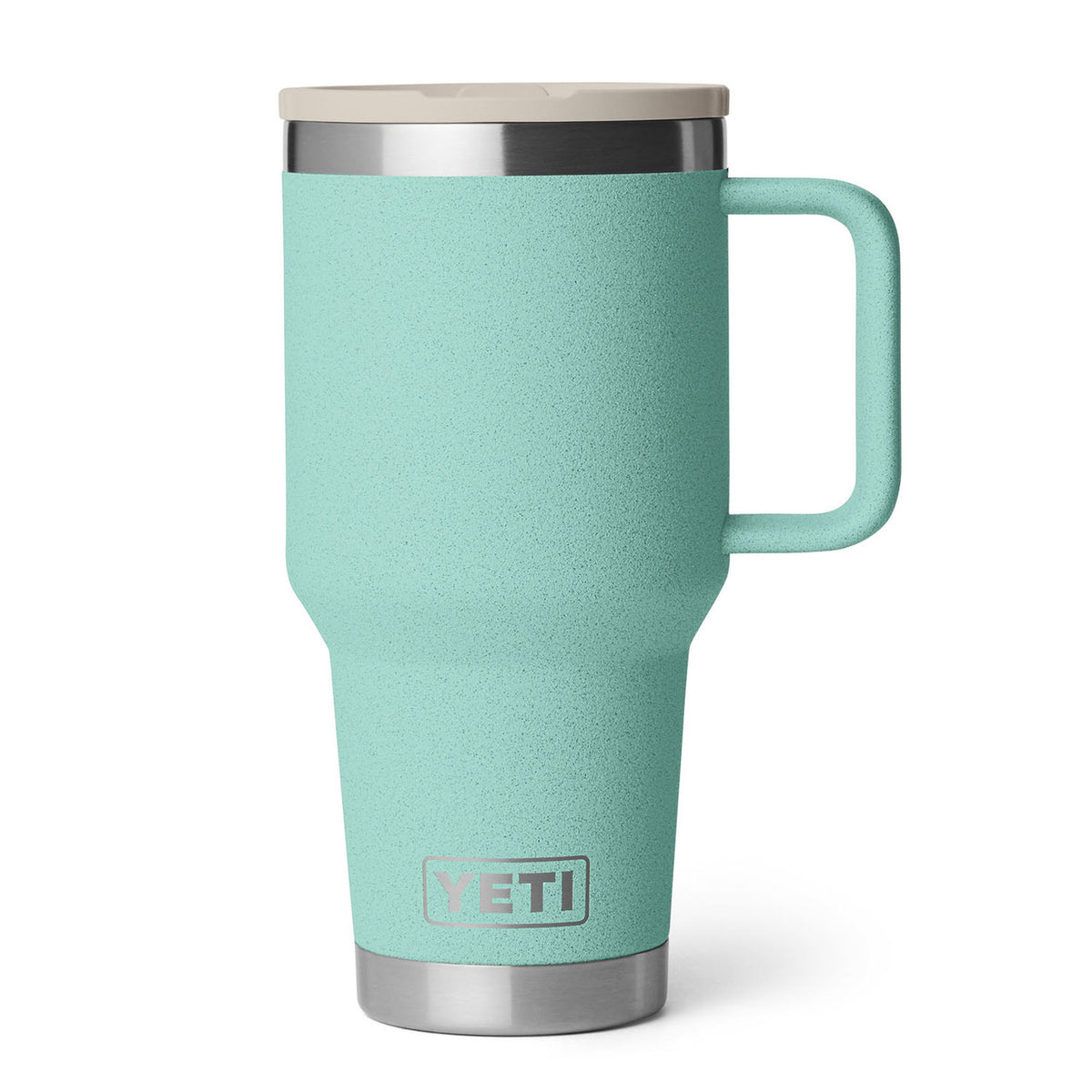 Front Closed Image of the Yeti Rambler 30 oz. Travel Straw Mug with Color-Matched Straw Lid.