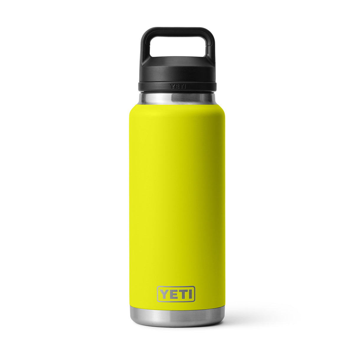Rambler 36 oz. Water Bottle with Chug Cap Image in Firefly Yellow
