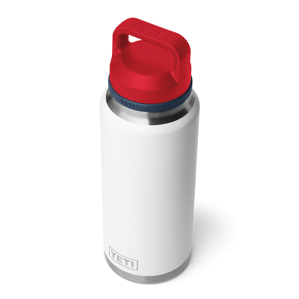 Rambler 36 oz. Water Bottle with Chug Cap Top Angled Image