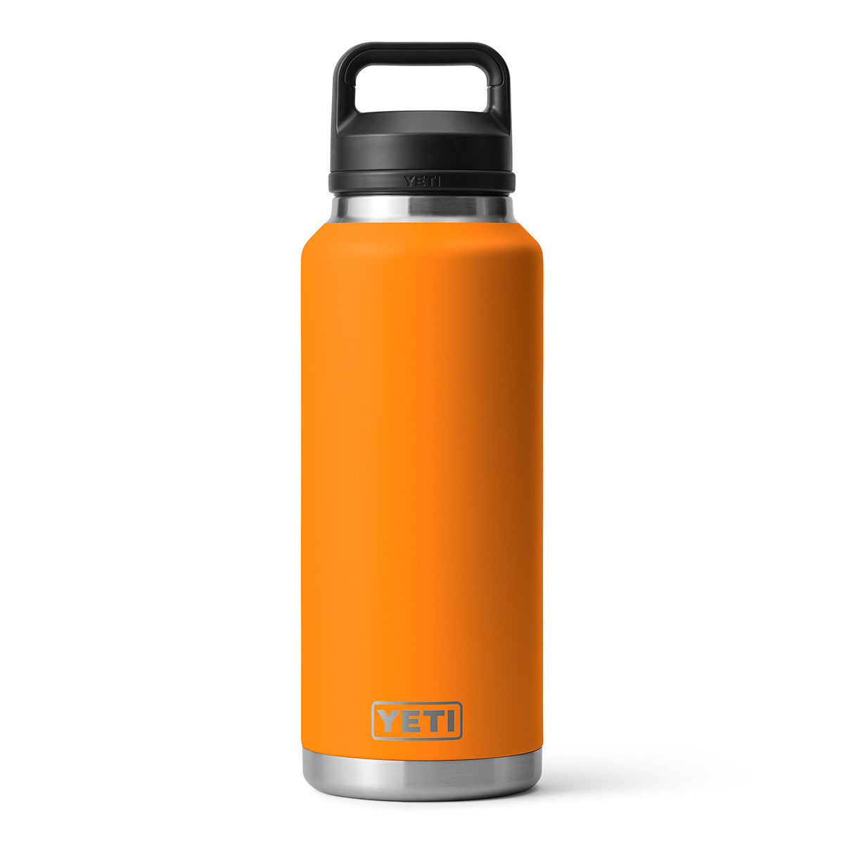 Yeti Rambler 46 oz. Water Bottle With Chug Cap Image in King Crab Orange