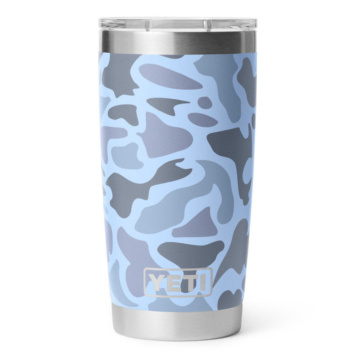 Yeti Rambler 20 oz. Tumbler with MagSlider Lid Image in Blue Camo