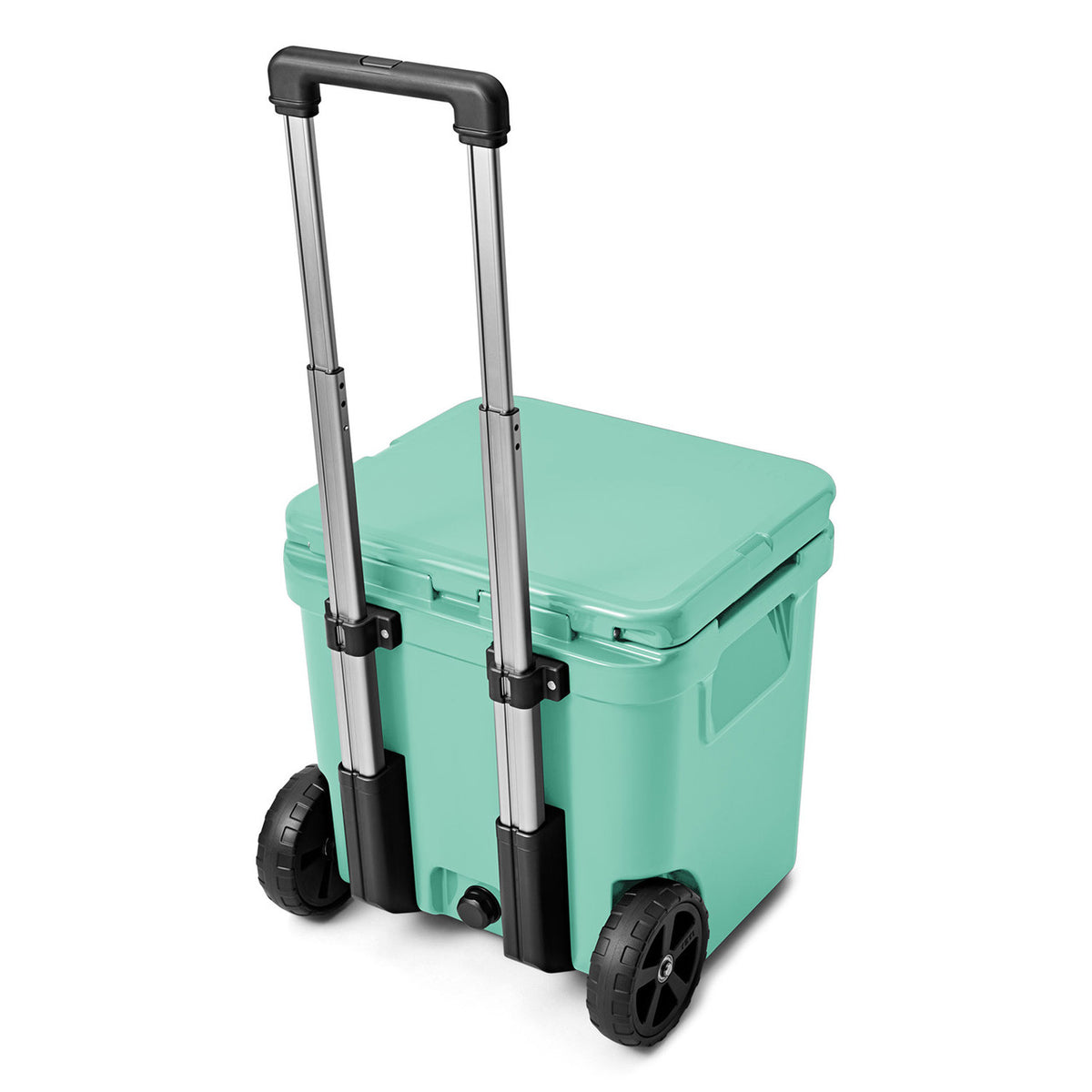 Back Image of the Yeti Roadie 48 Wheeled Cooler.