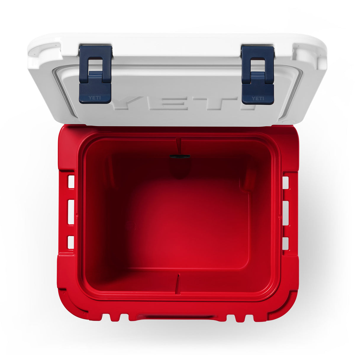Top Image of the Yeti Roadie 48 Wheeled Cooler.