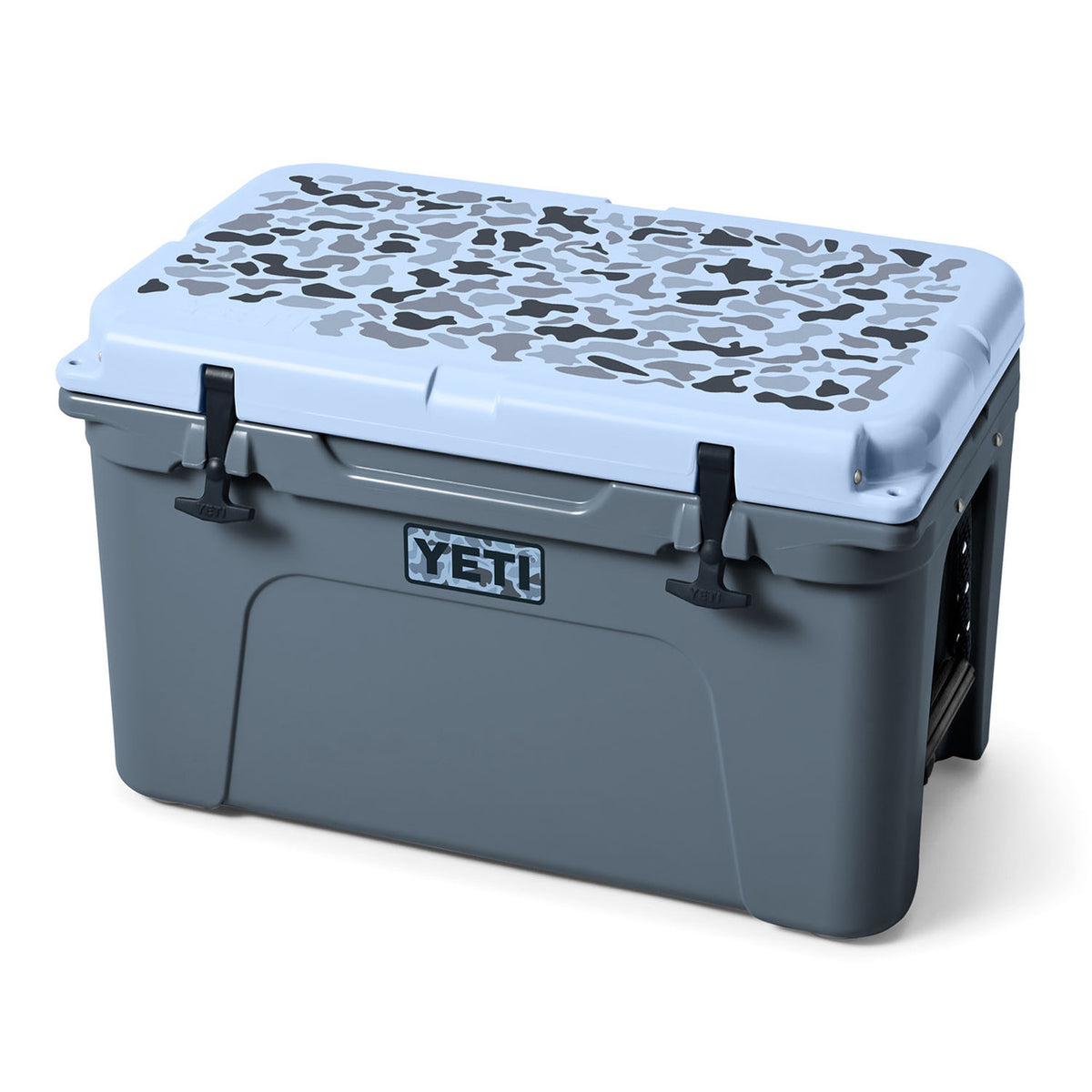Yeti Tundra 45 Hard-Sided Cooler Top Angled Image.