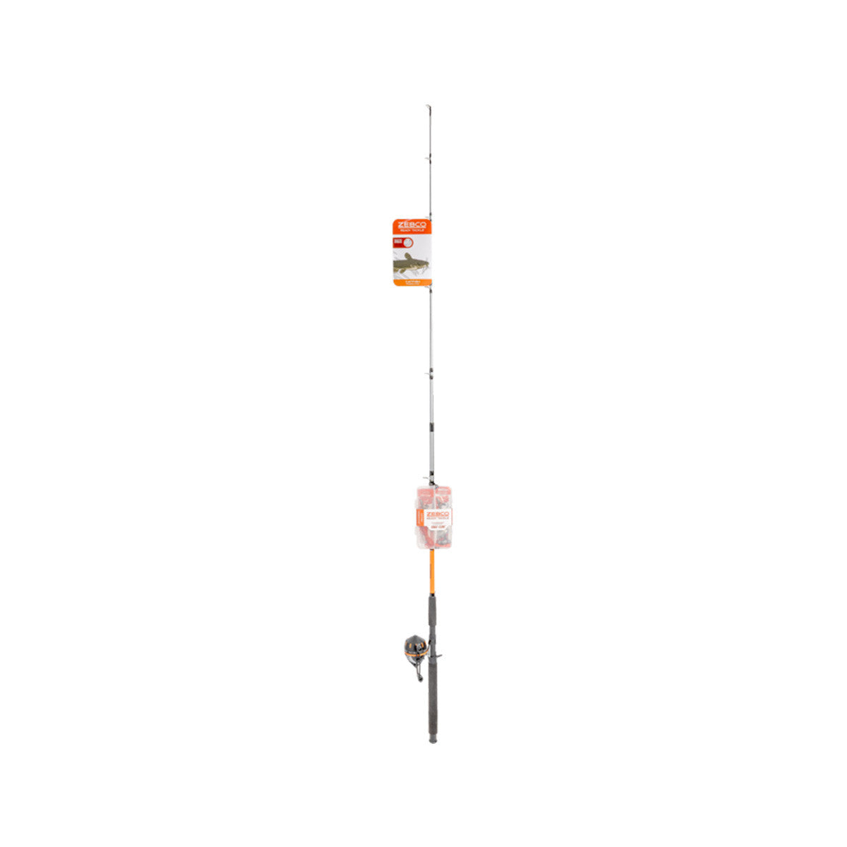 Ready Tackle Catfish Spincast Combo with Eagle Claw Table