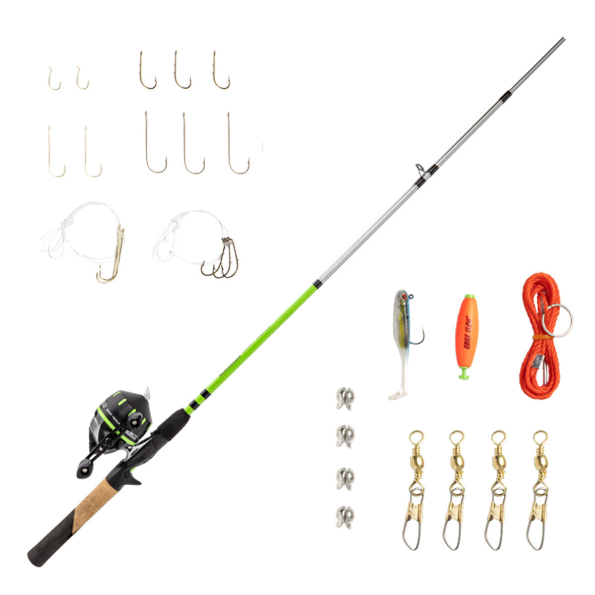 Zebco Ready Tackle Lake and Pond Spincast Combo
