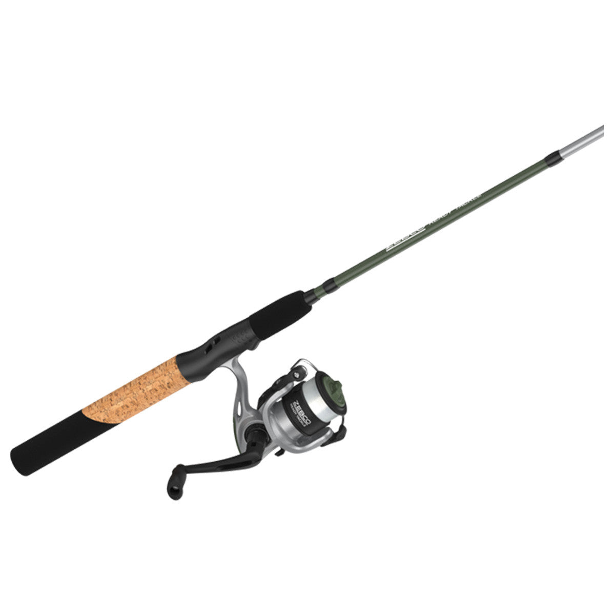 Zebco Ready Tackle Trout 10sz 6'0" 2pc Ultra Light Spinning Combo with Trout Magnet Tackle