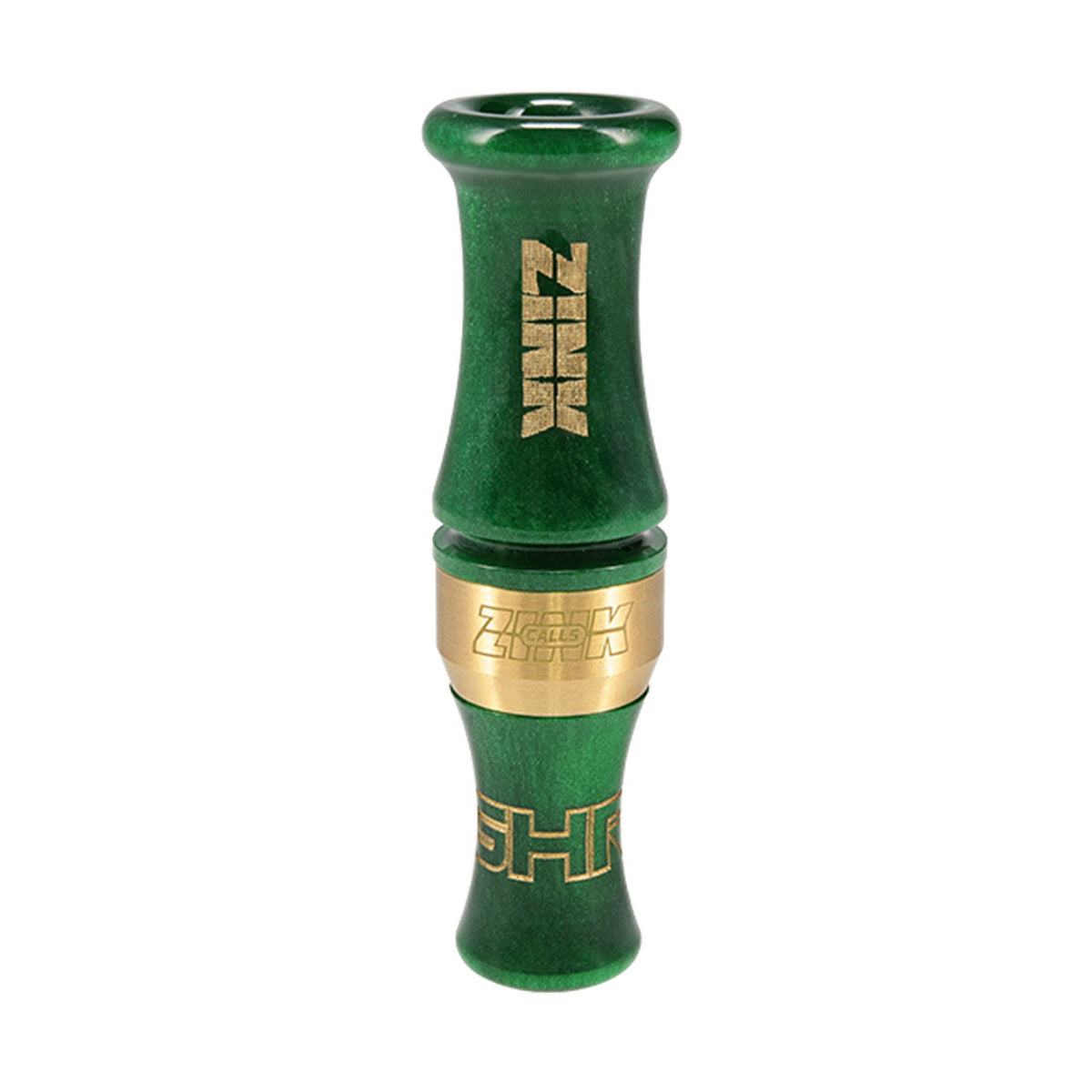 Zink Green Head Rocker Duck Call Image in Green Envy
