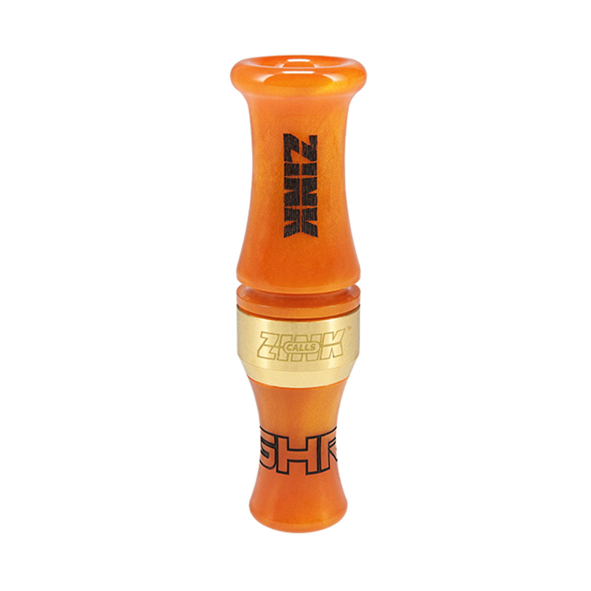 Zink Green Head Rocker Duck Call Image in Orange