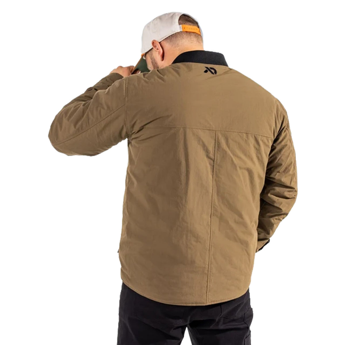 Back Image of the First Lite Outpost Chore Coat.