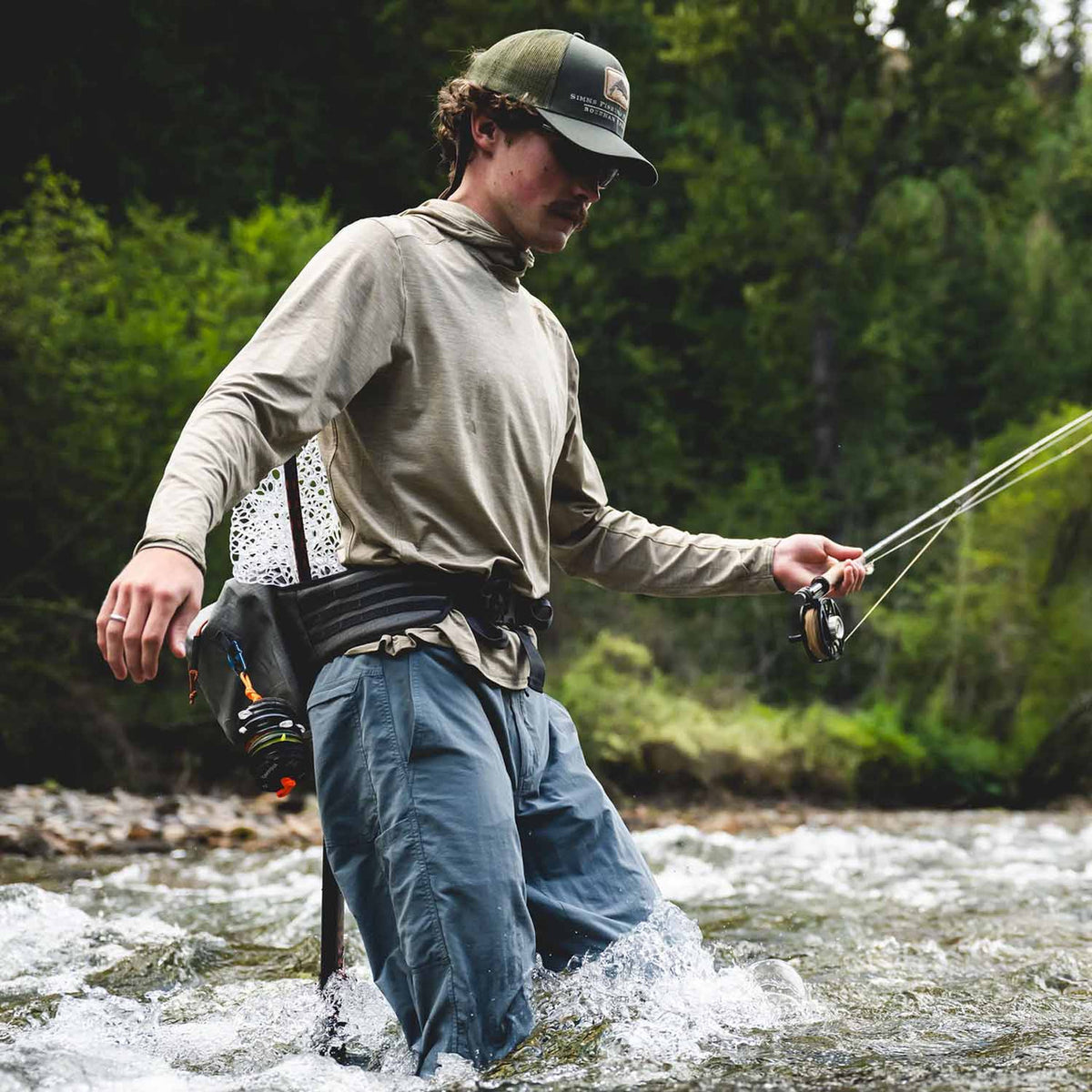 Simms SolarFlex Hoody Lifestyle Image