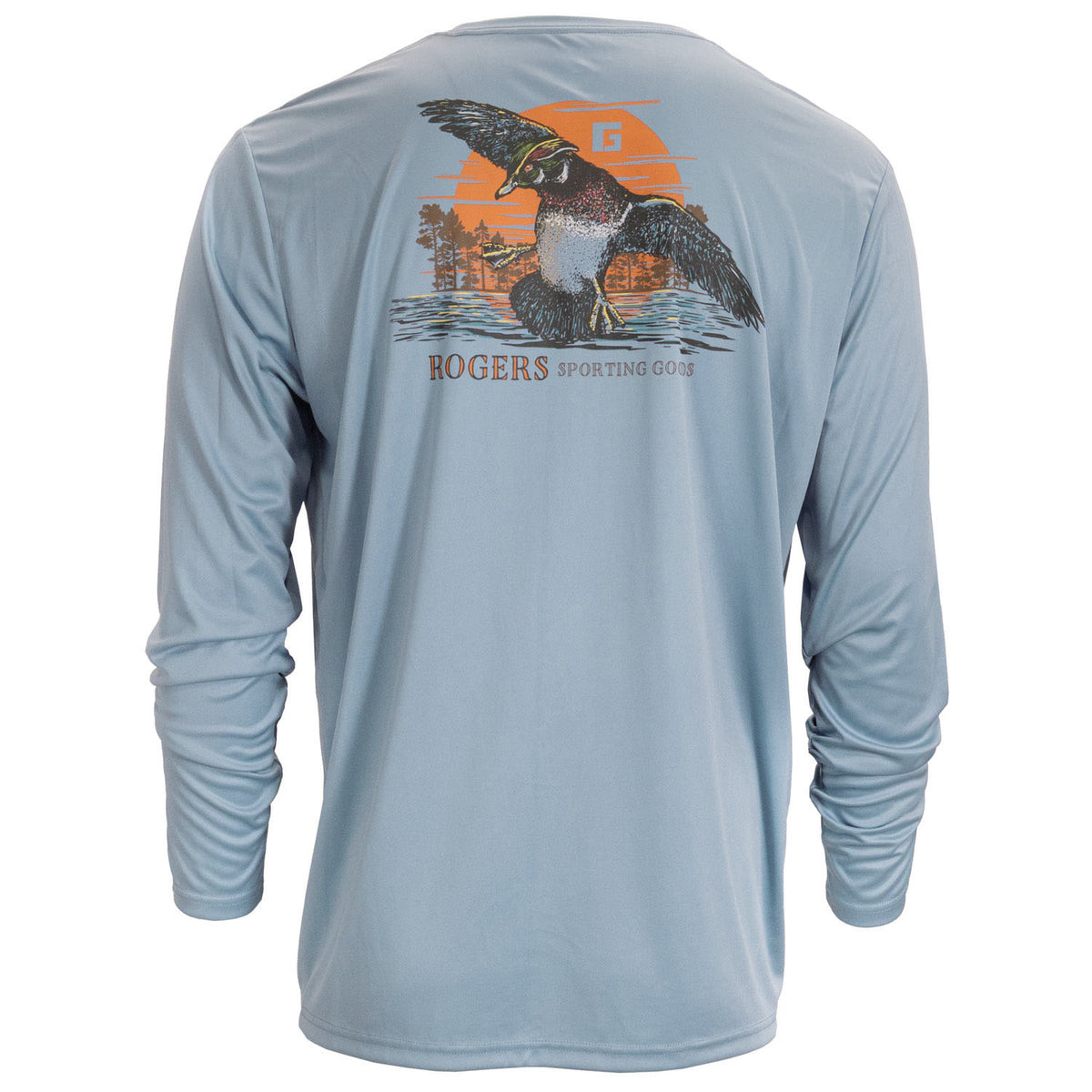 Wood Duck Landing Moisture Management Long Sleeve Tee