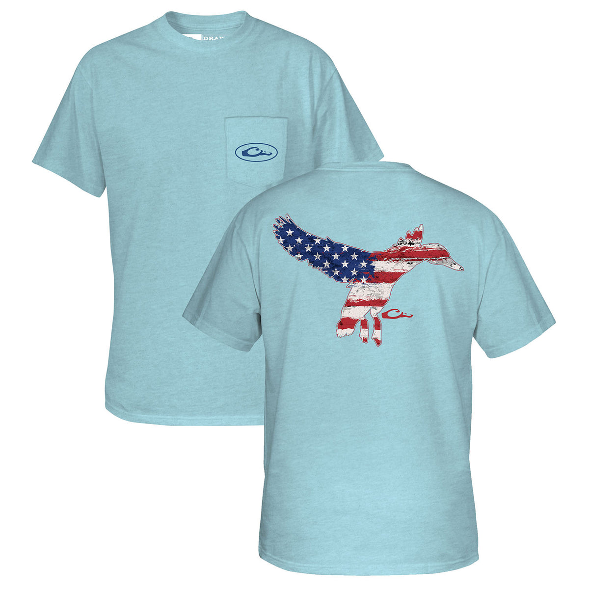 Americana Flying Duck Flag T-Shirt