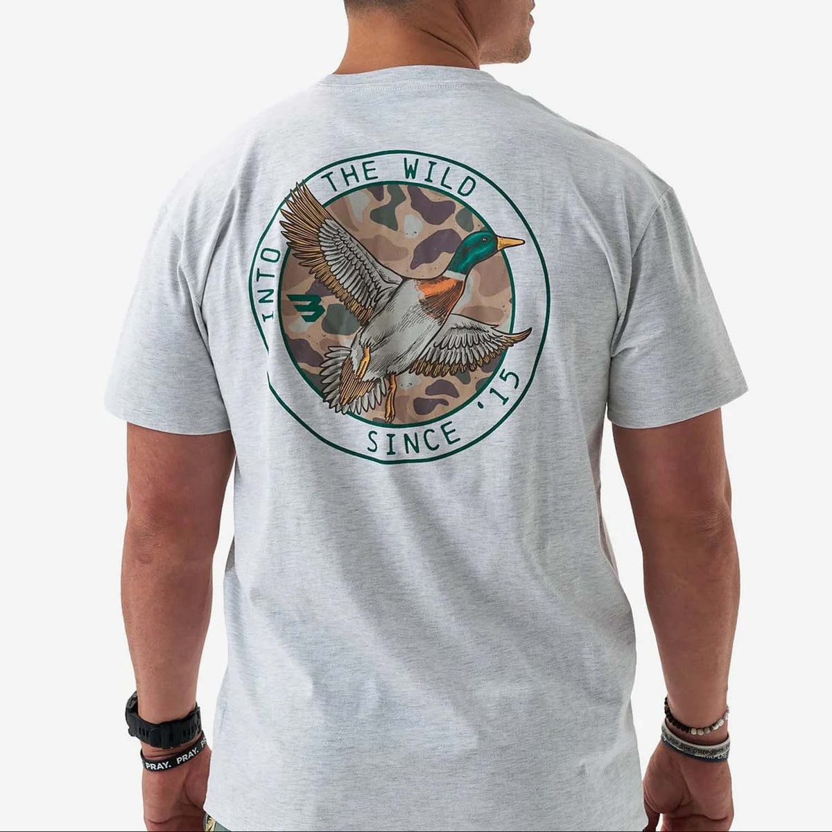 Camo Mallard Duck Short Sleeve Tee