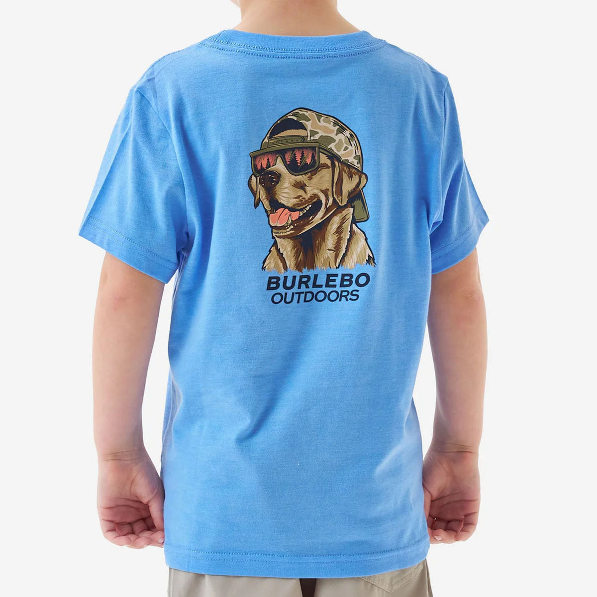 Youth Mallard Camo Dog Short Sleeve Tee