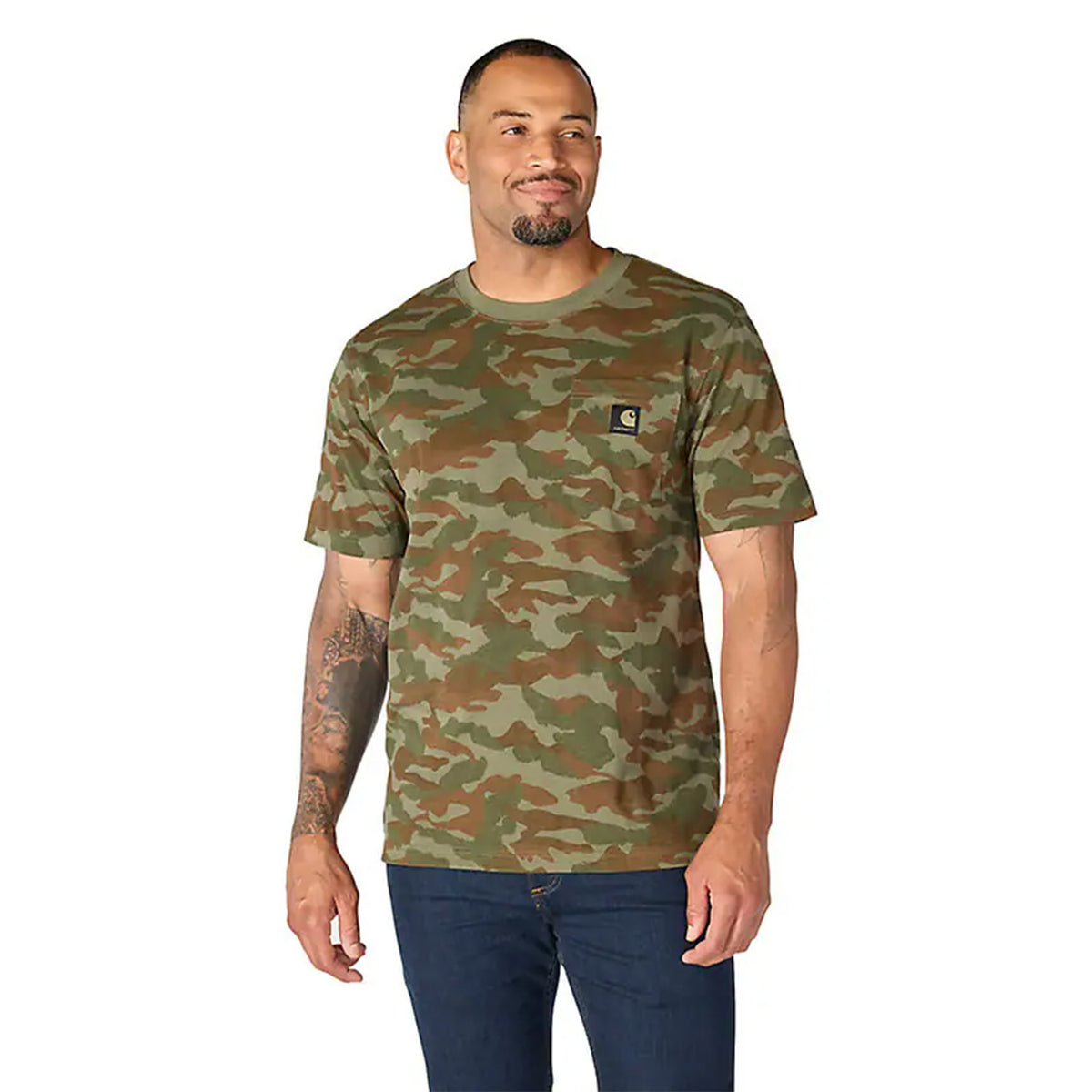 Irvine Relaxed Fit Camo T-Shirt