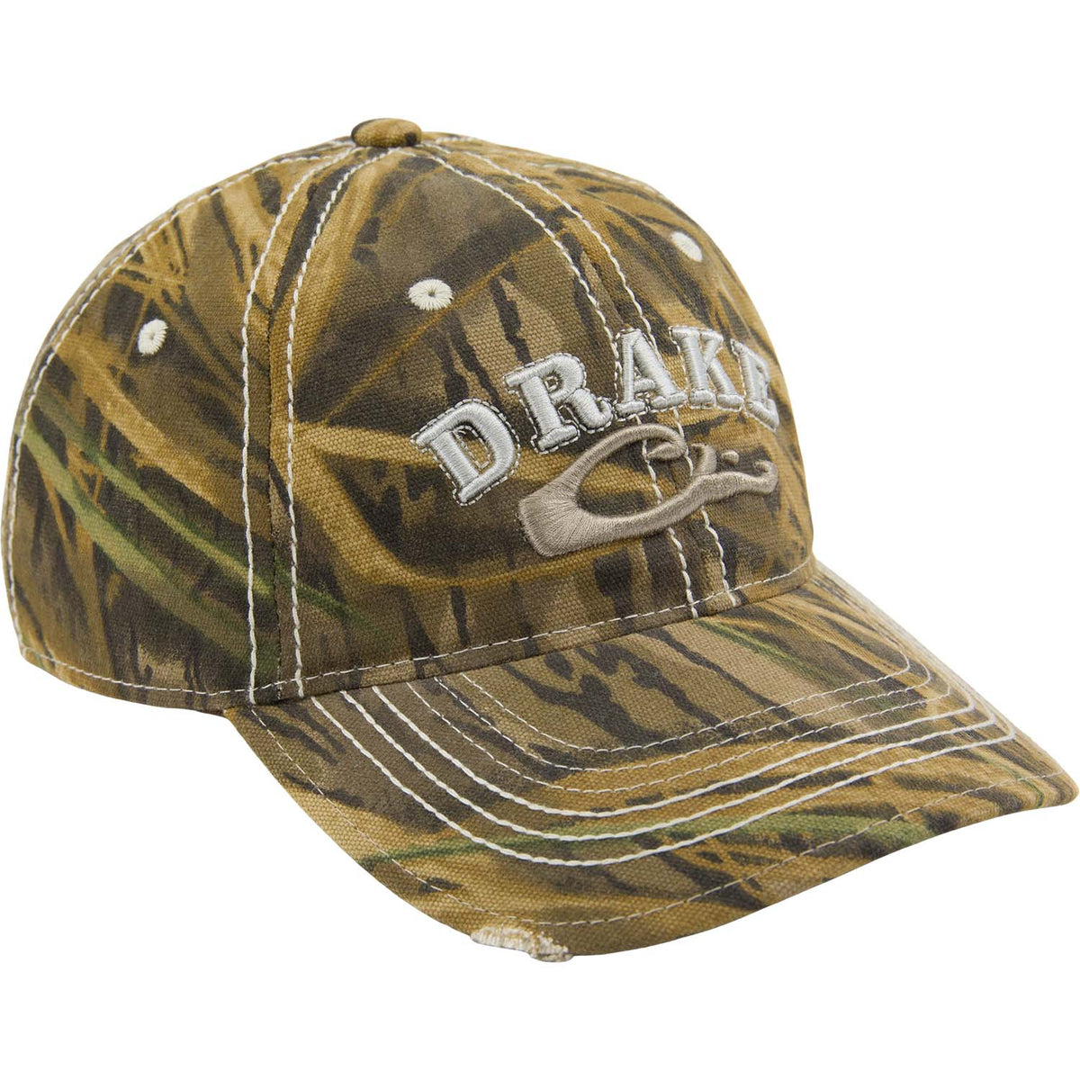 Distressed 6-Panel Ball Cap