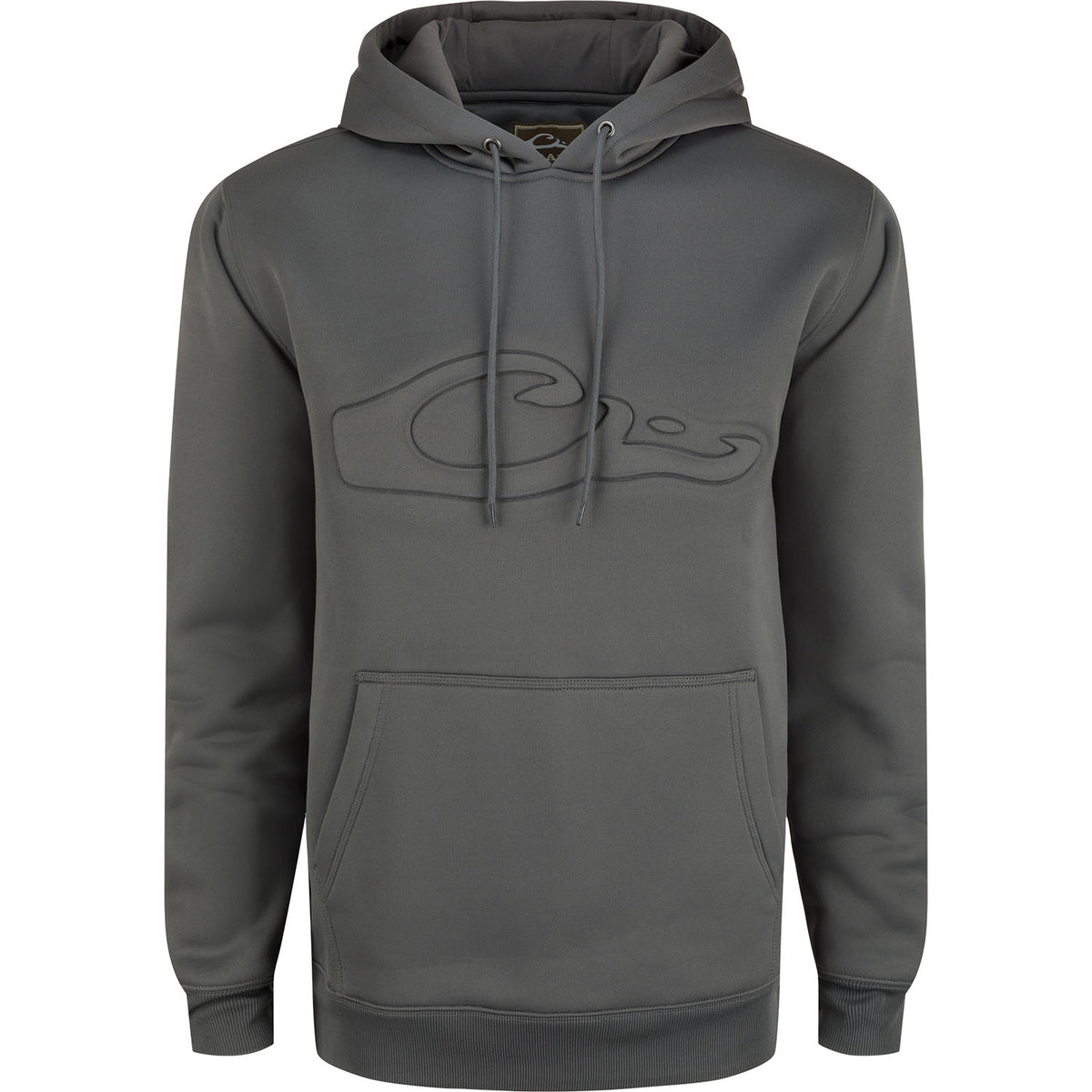Back Eddy Embossed Hoodie