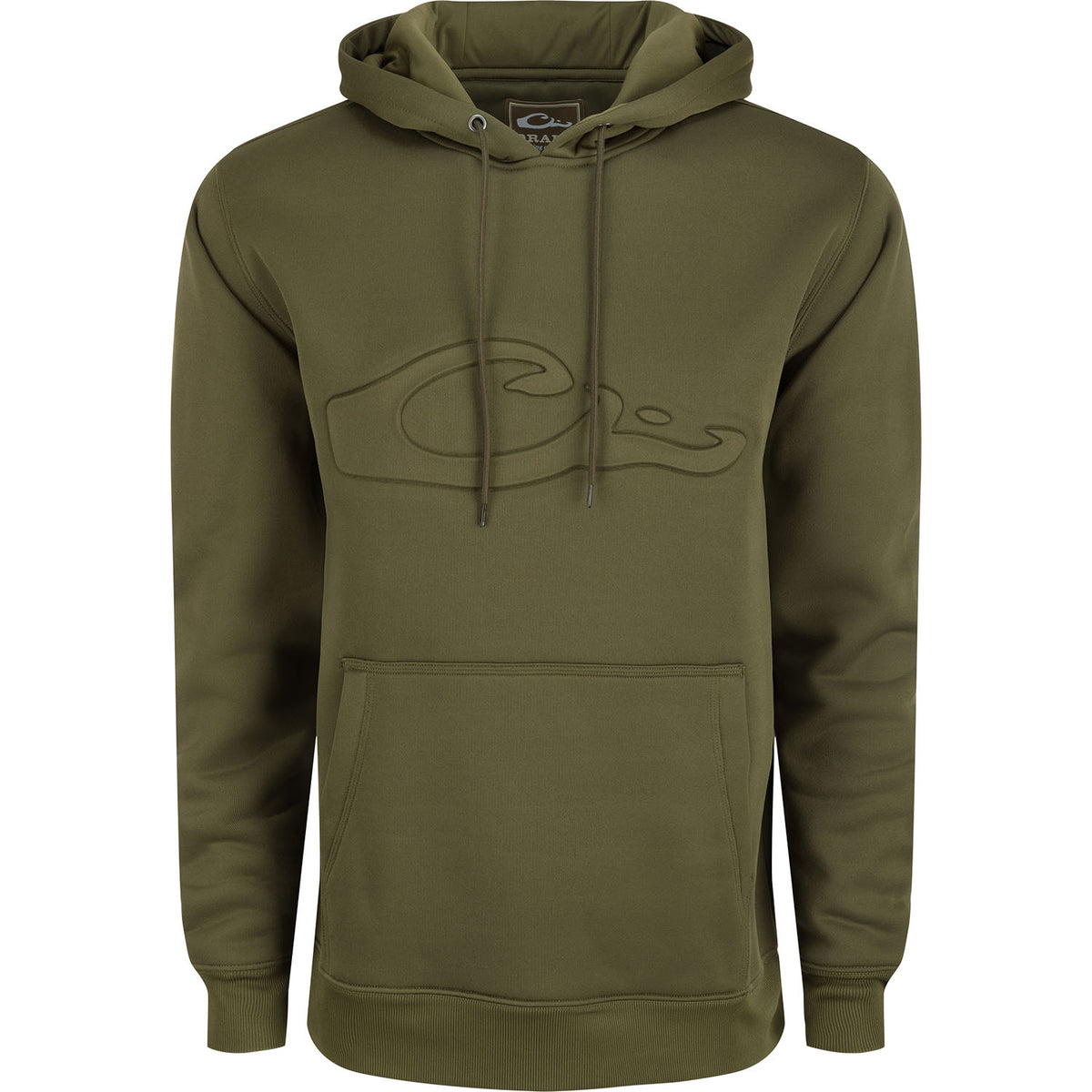 Back Eddy Embossed Hoodie