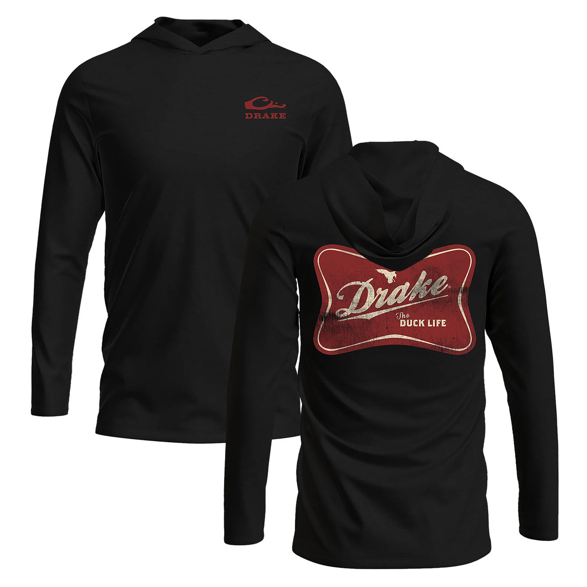 Drake Life Graphic Long Sleeve Hoodie T-Shirt