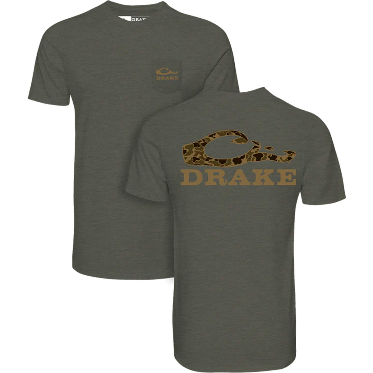 Stacked Old School Logo Short Sleeve Tee