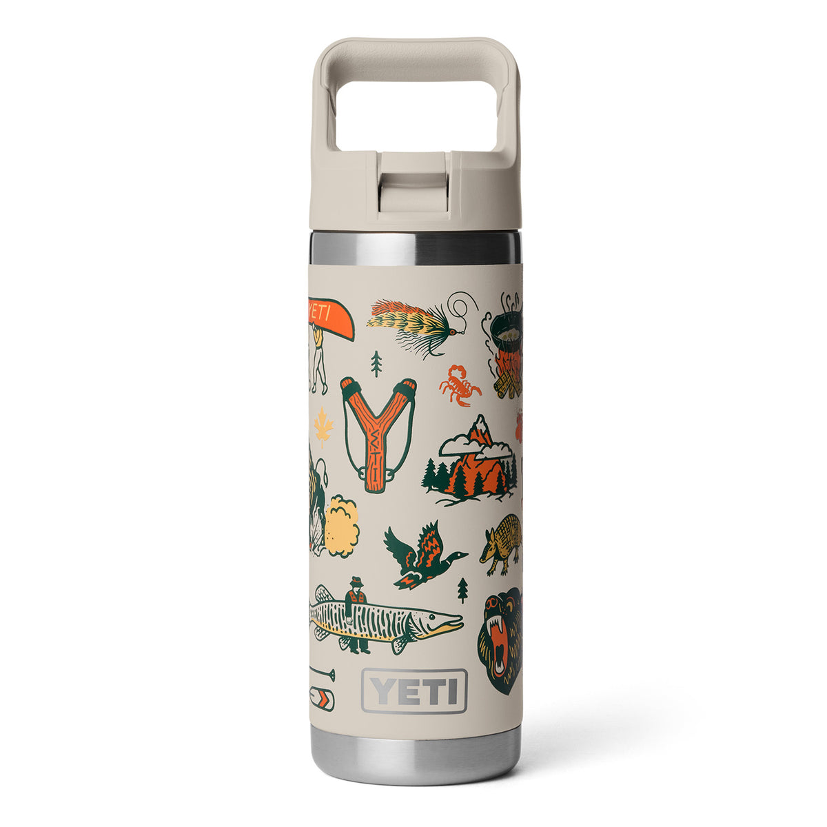 Rambler 18 oz. Water Bottle with Straw Cap