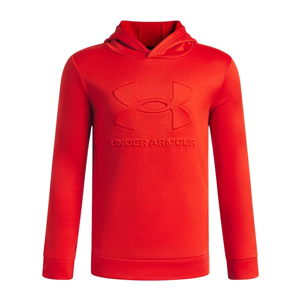 Boys' Armour Fleece Embossed Hoodie