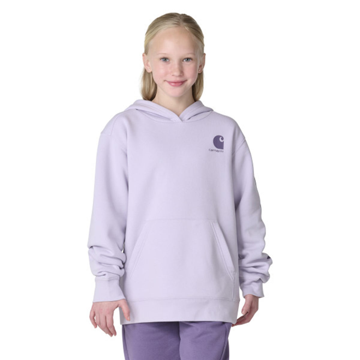 Youth Girls' Hooded Logo Sweatshirt