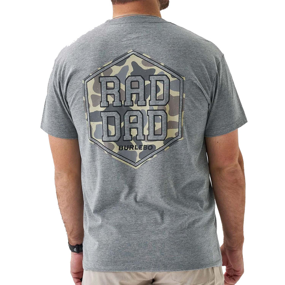 Rad Dad Deer Camo Short Sleeve Shirt