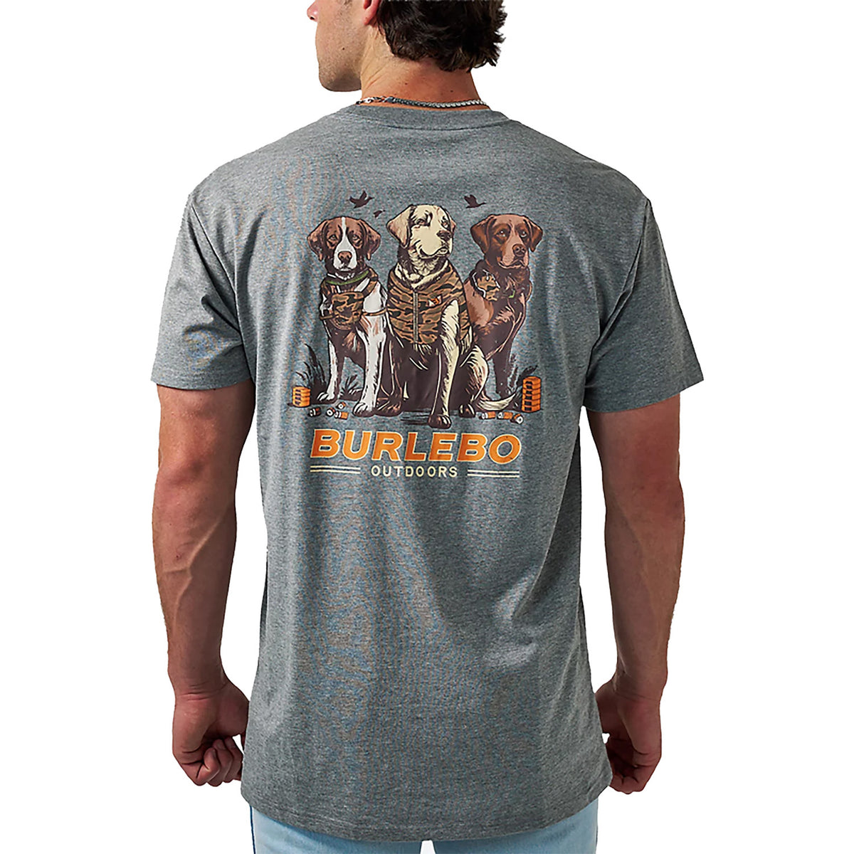 Short Sleeve Tee Camo Duck Dogs