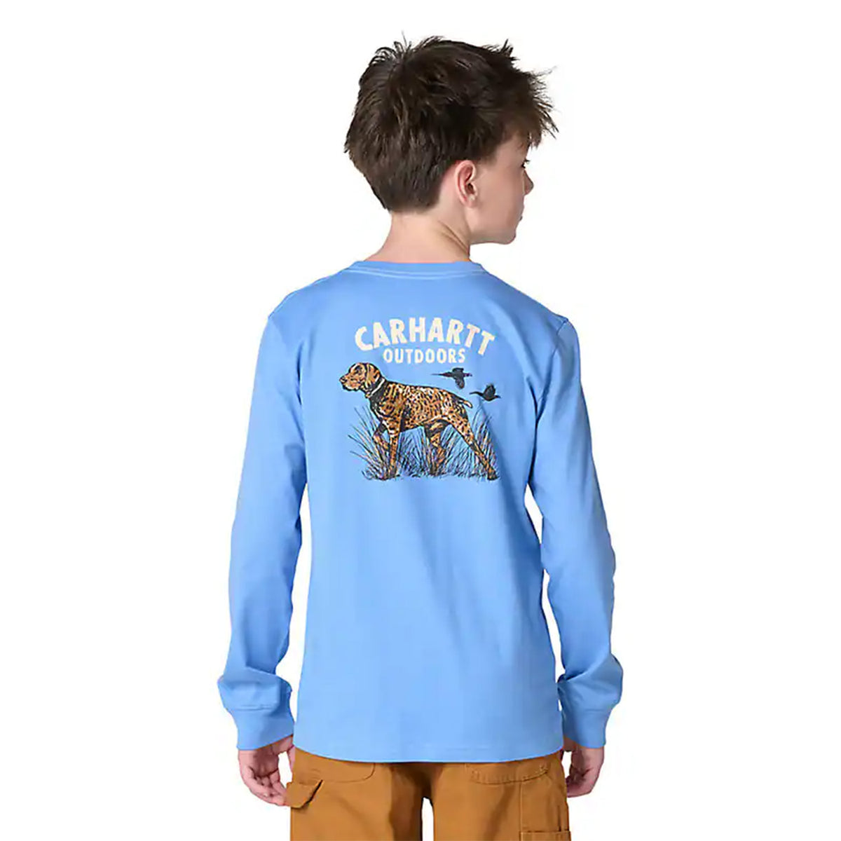 Youth Long Sleeve Hunting Dog T-Shirt