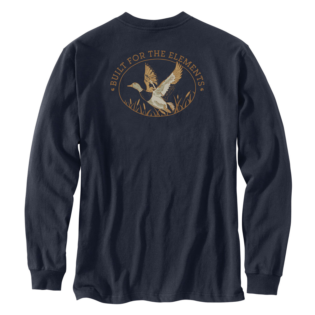 Irvine Relaxed Duck Badge Long Sleeve T-Shirt