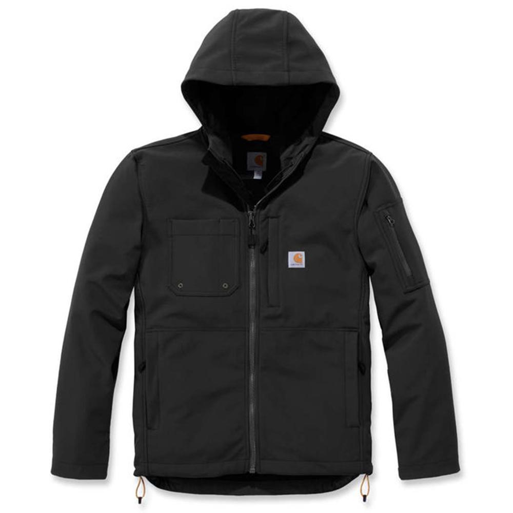 Hooded Rough Cut Jacket
